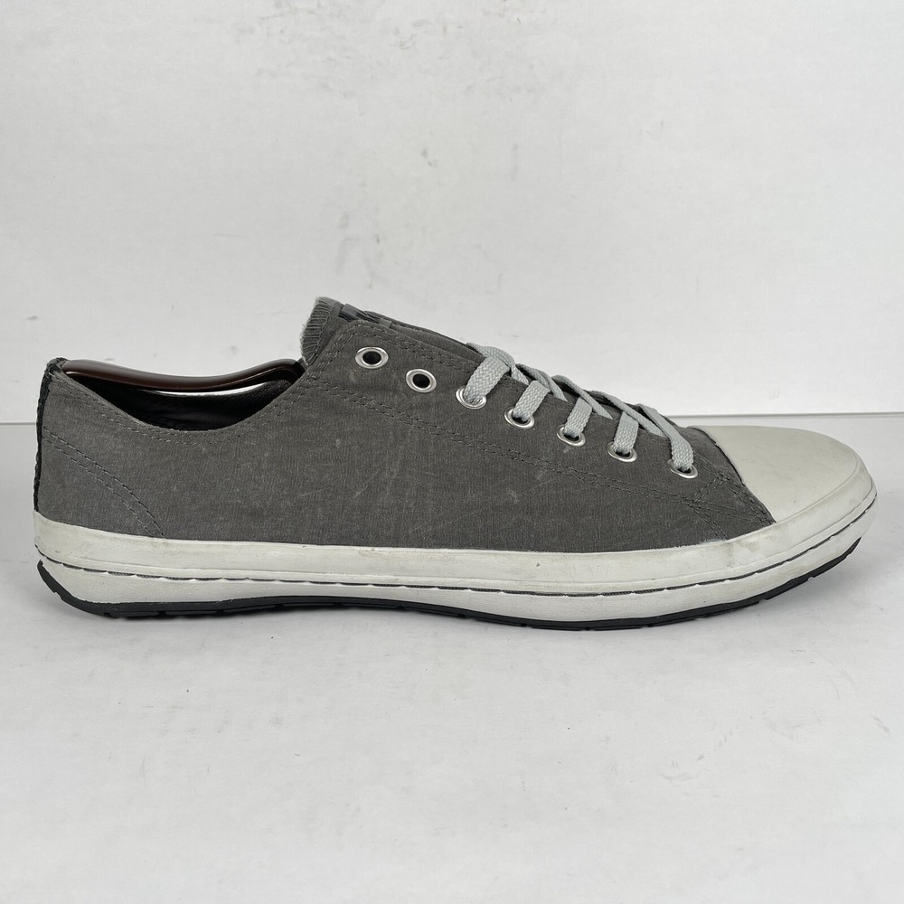 Converse CTAS OX Sneakers Mens Size 13 Gray Denim Textile Casual Lace Up Shoes